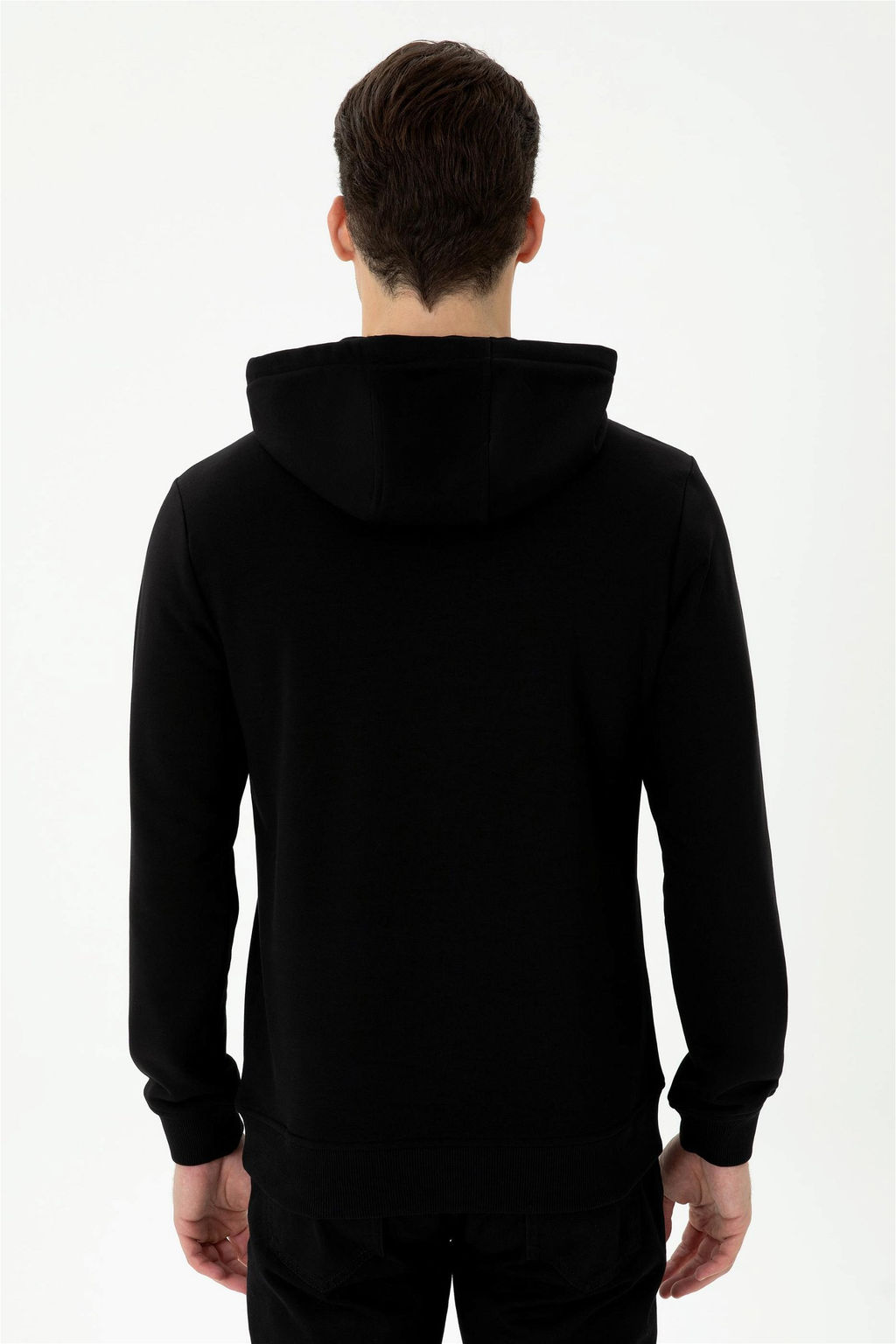 Мужской черный свитшот - U.s. polo assn фото 5