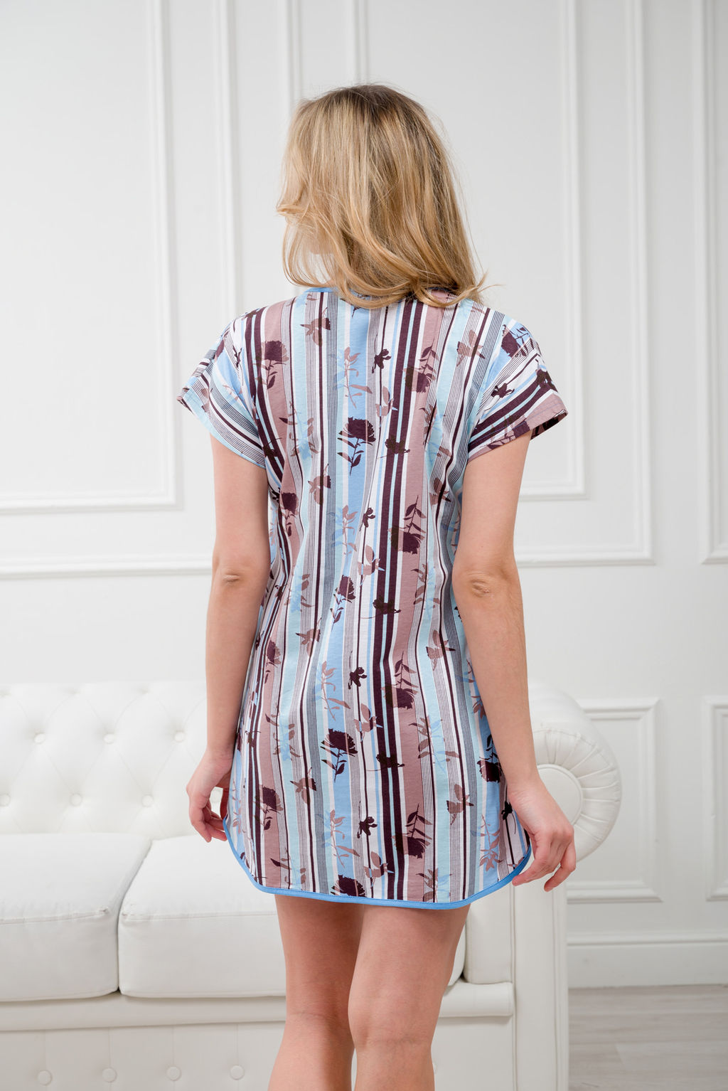 Туника женская Социал кофейная роза - Амадэль фото 7