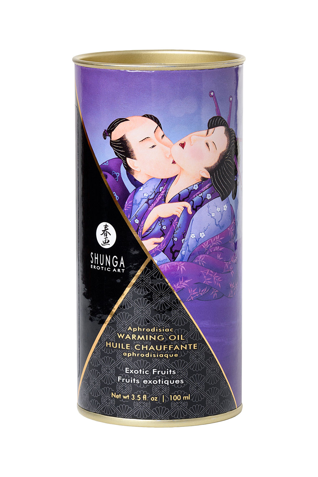 Масло для массажа Shunga Exotic Fruits, разогревающее, экзотические фрукты, 100 мл
