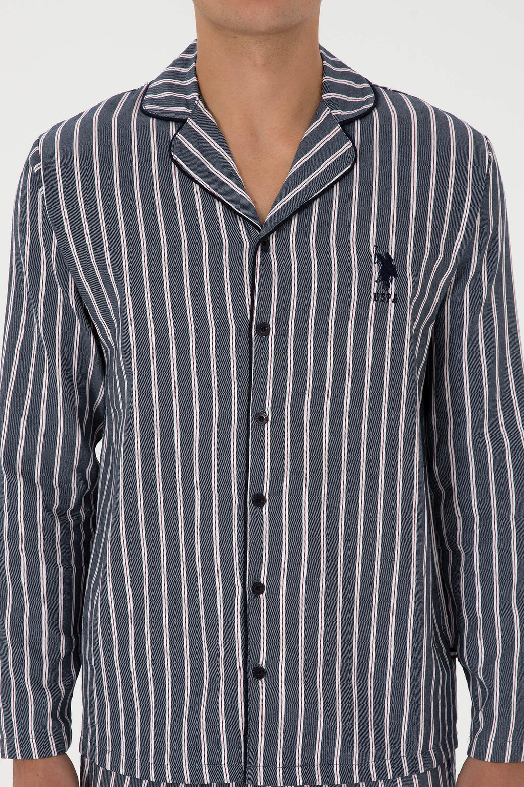 Erkek Lacivert Pijama Tak_m_ - U.s. polo assn фото 6