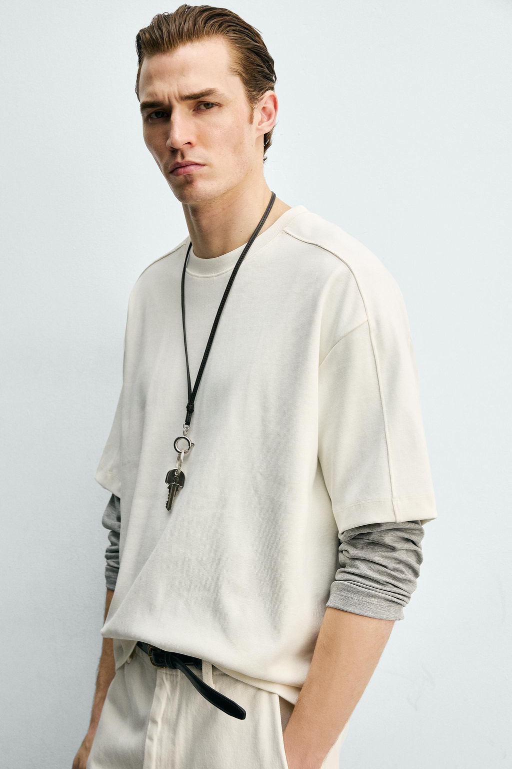 COMPACT TEXTURED SWEATSHIRT - Zara фото 5