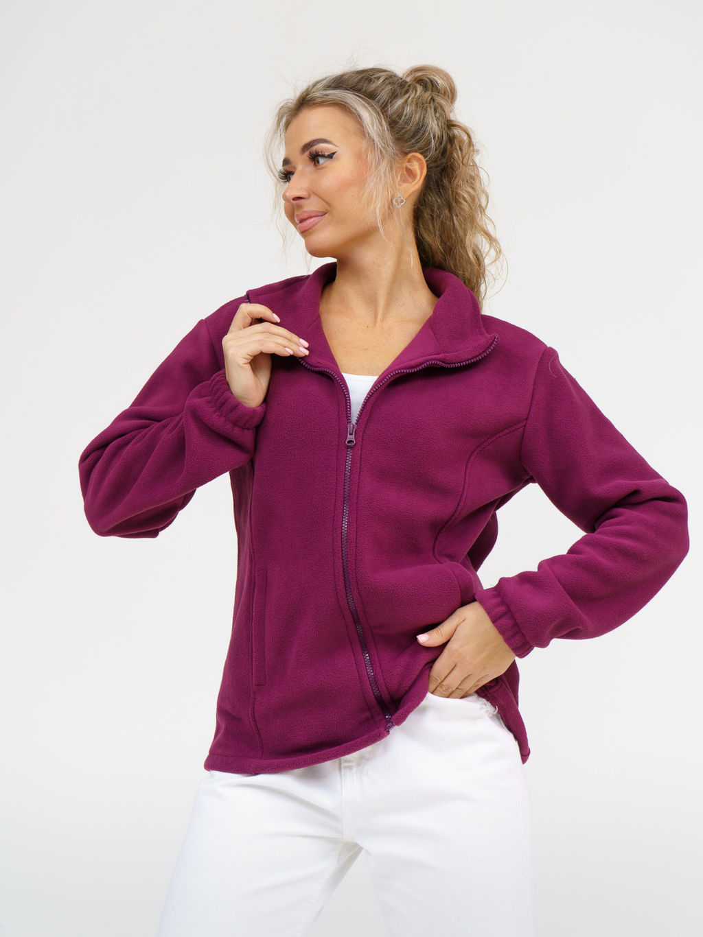 958 Толстовка "Бордо"