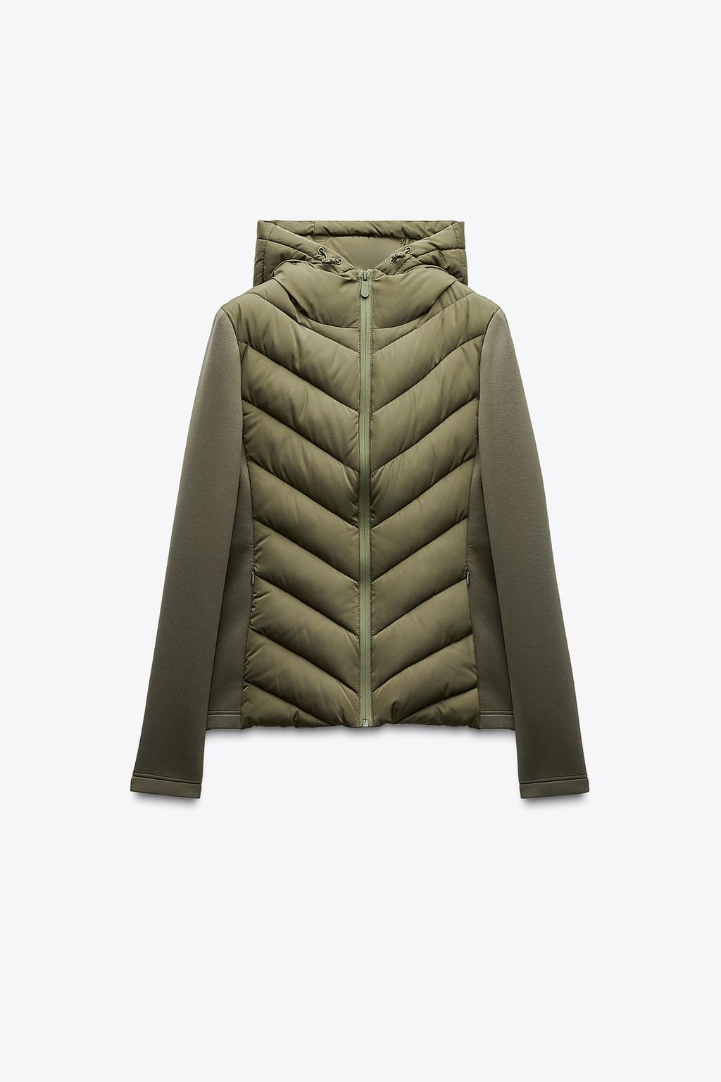 CONTRAST PADDED JACKET - Zara фото 15
