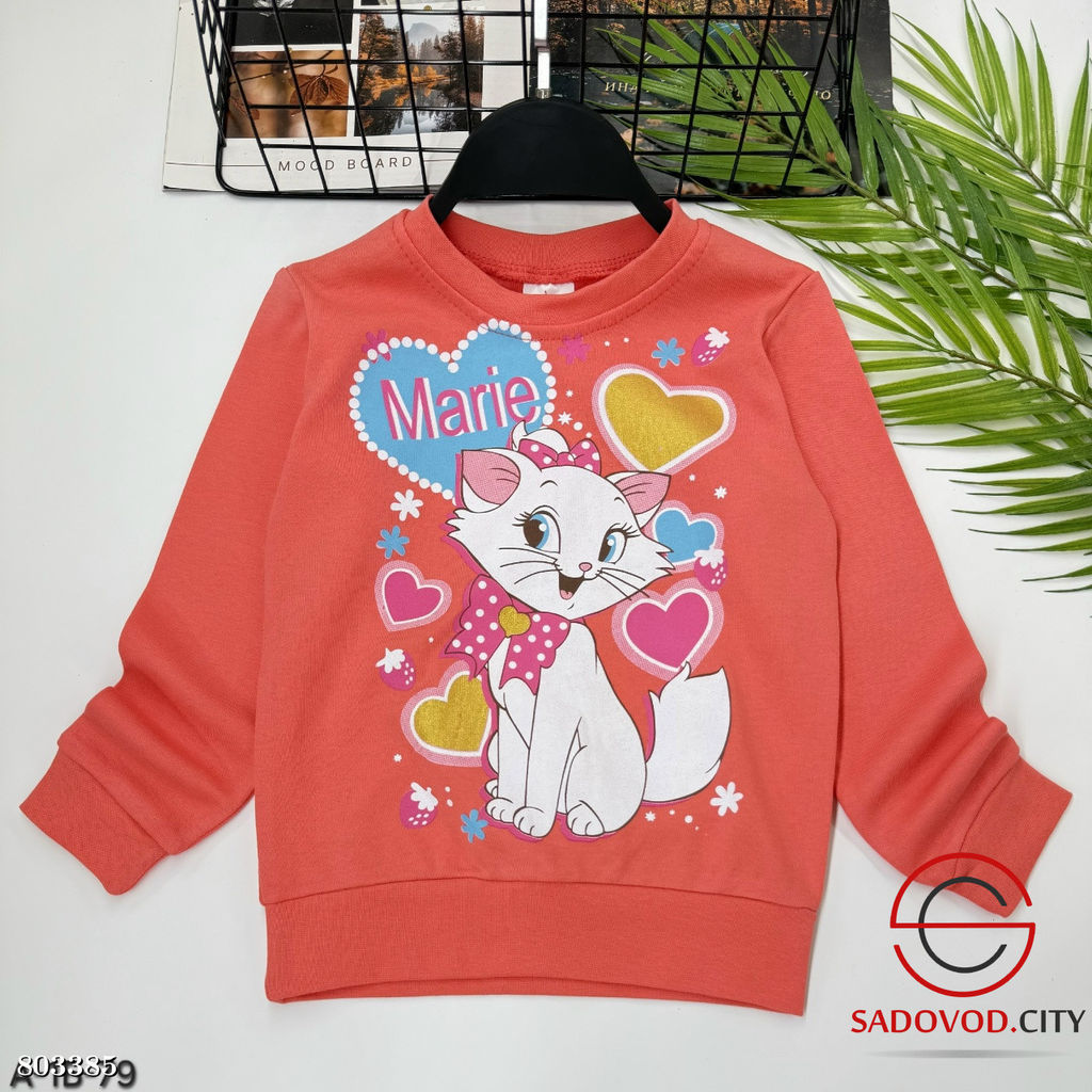 Кофта для девочки, хлопок - Bruno фото 6