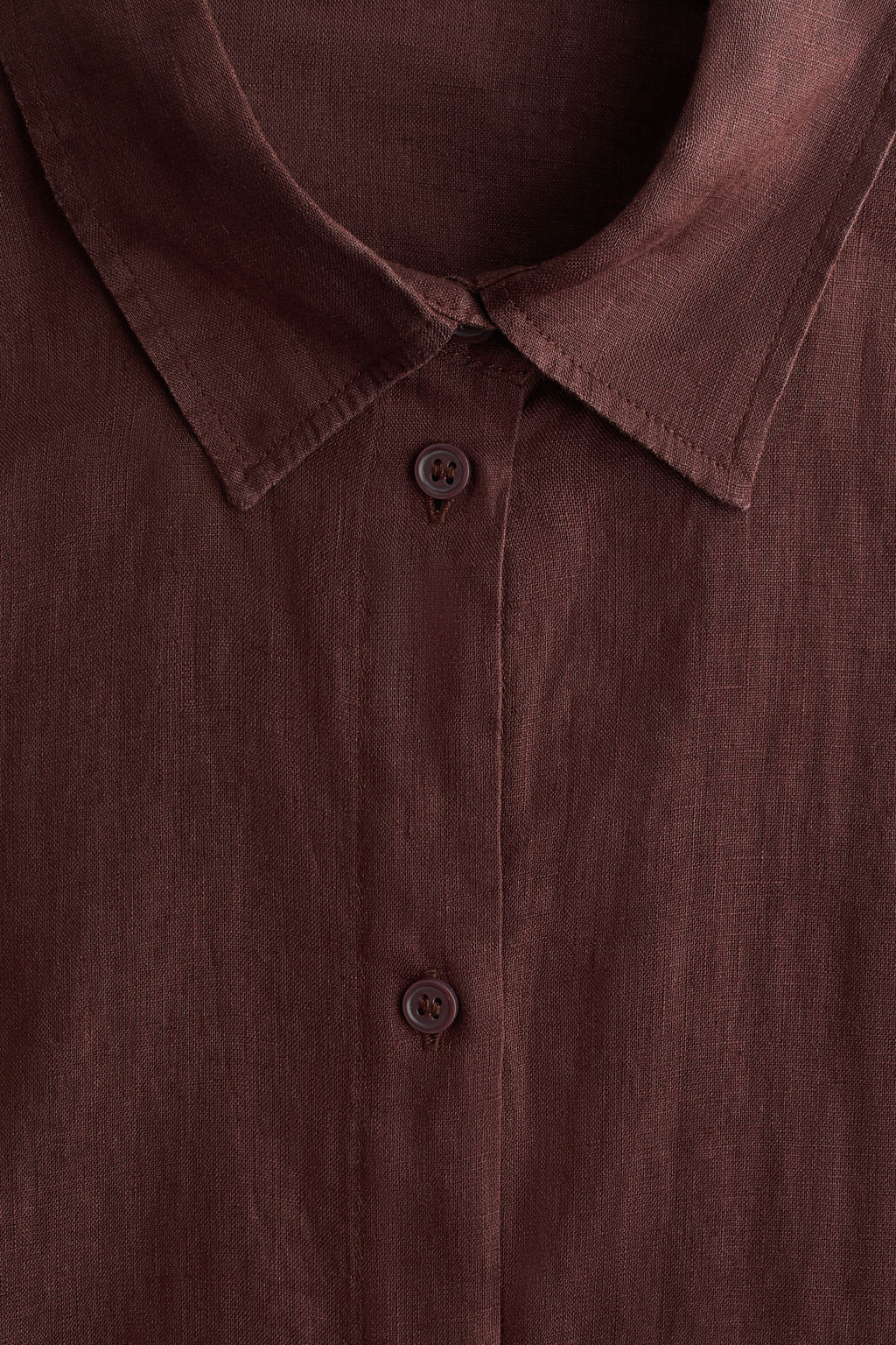 Camisa playera de lino - H&m фото 9