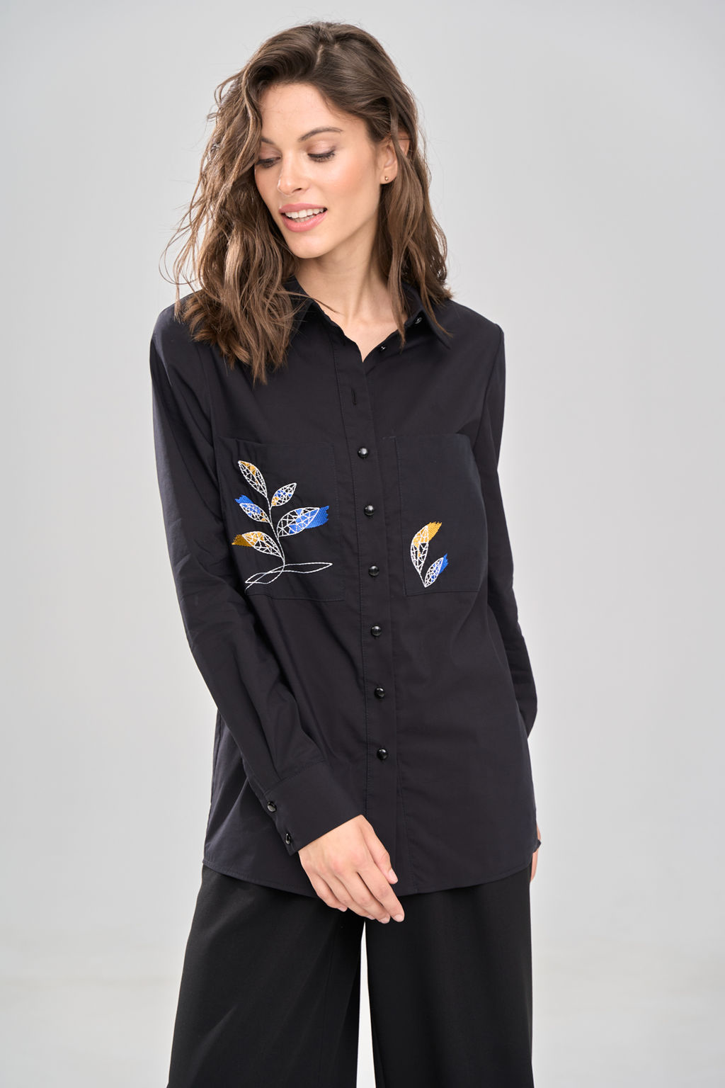 Блузка  1165/1 черный