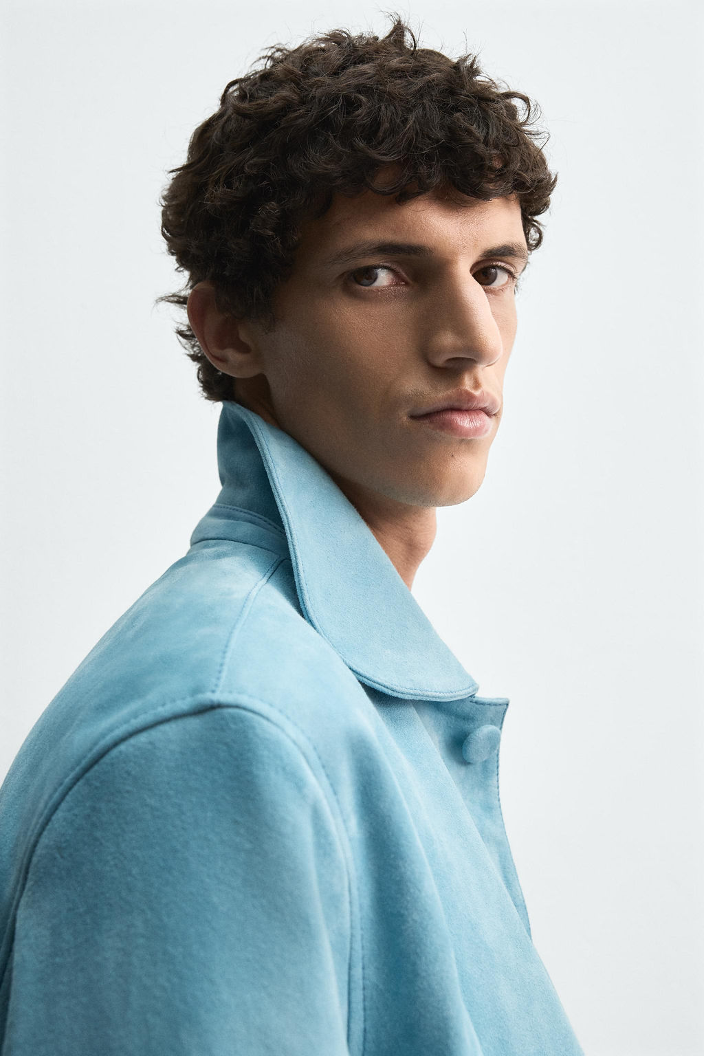 SUEDE LEATHER JACKET HARRY LAMBERT FOR ZARA X DISNEY