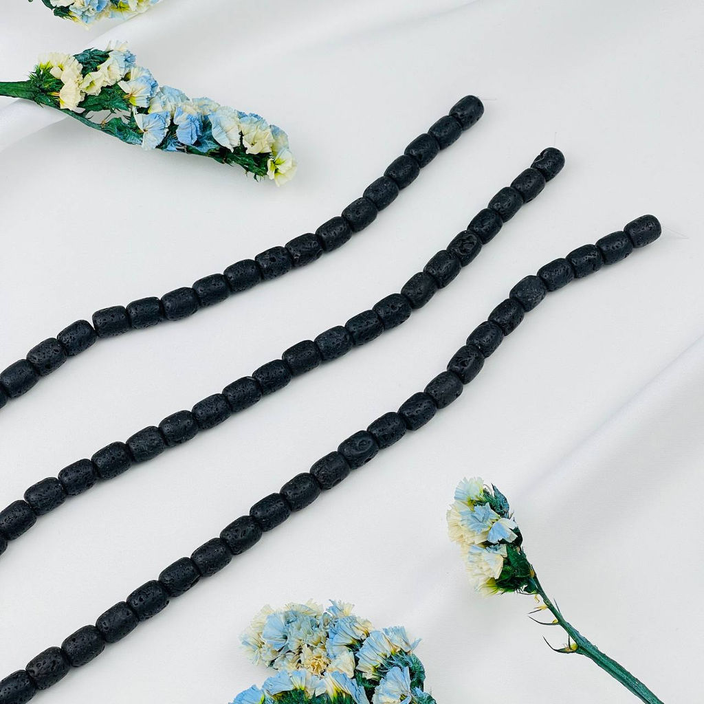 Бусины для украшений из Лавы 38 см