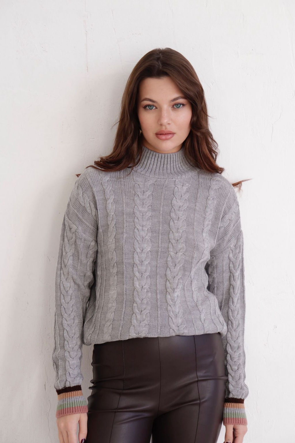 11002 Свитер серый - Martichelli фото 21