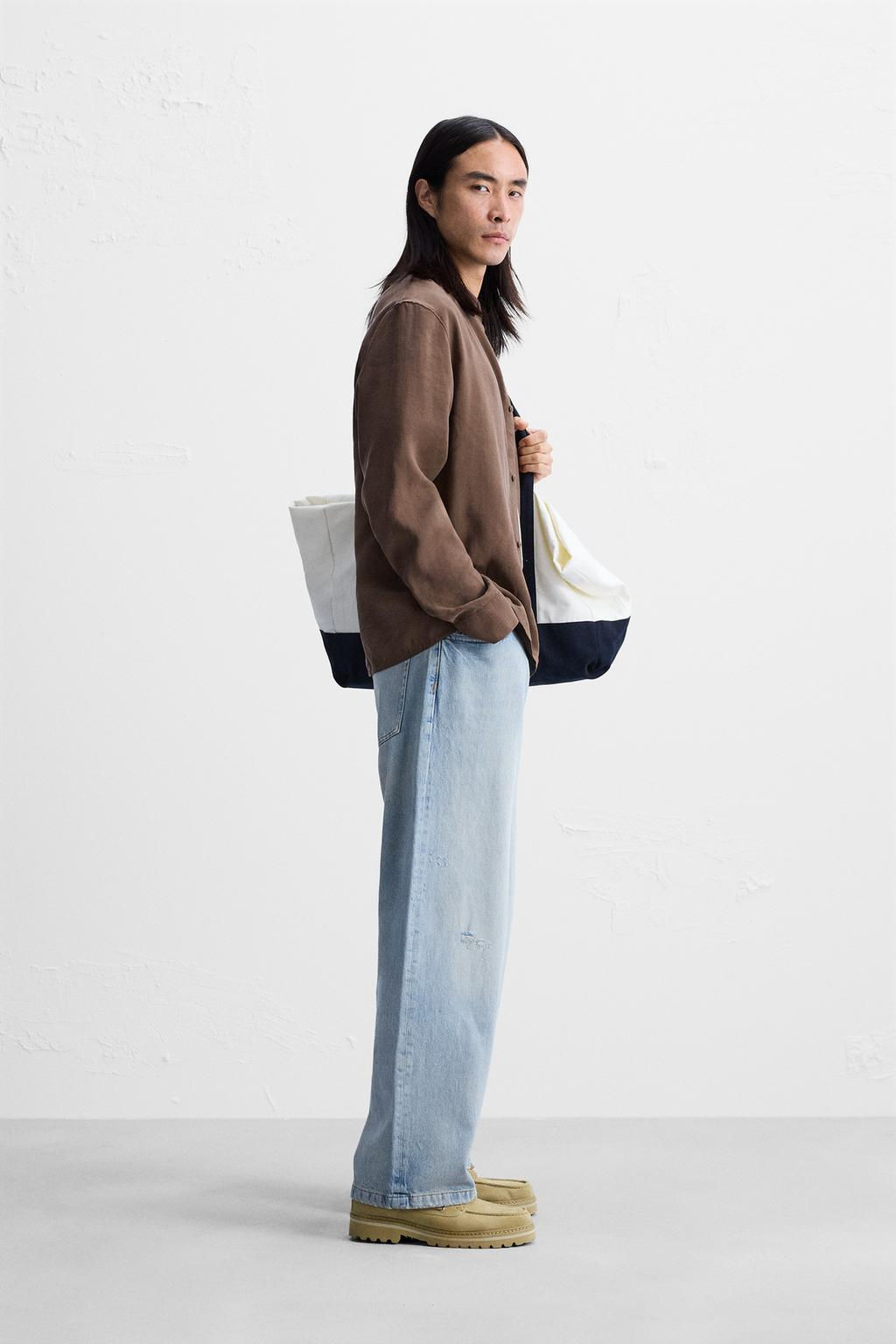 FLOWING REGULAR FIT SHIRT - Zara фото 13