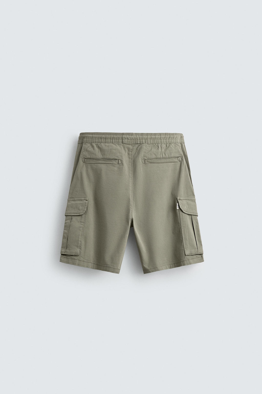 BERMUDA CARGO RELAXED FIT LAVADO / Khaki - Zara фото 8