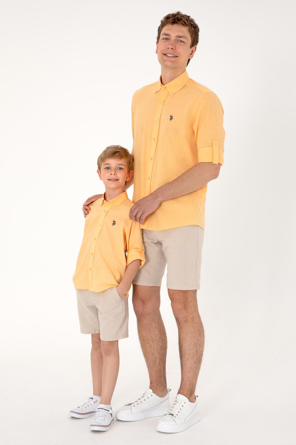 Erkek Turuncu Uzun Kollu Basic G_mlek Sepette S_rpriz _ndirim - U.s. polo assn фото 9