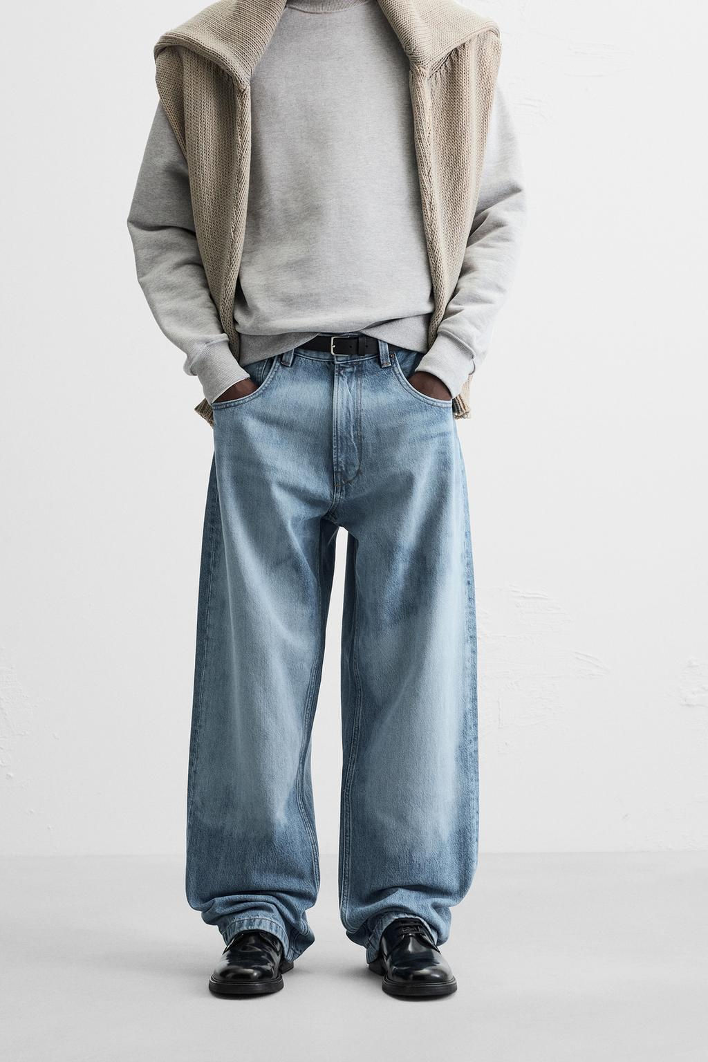 GRADIENT BAGGY FIT JEANS - Zara фото 2