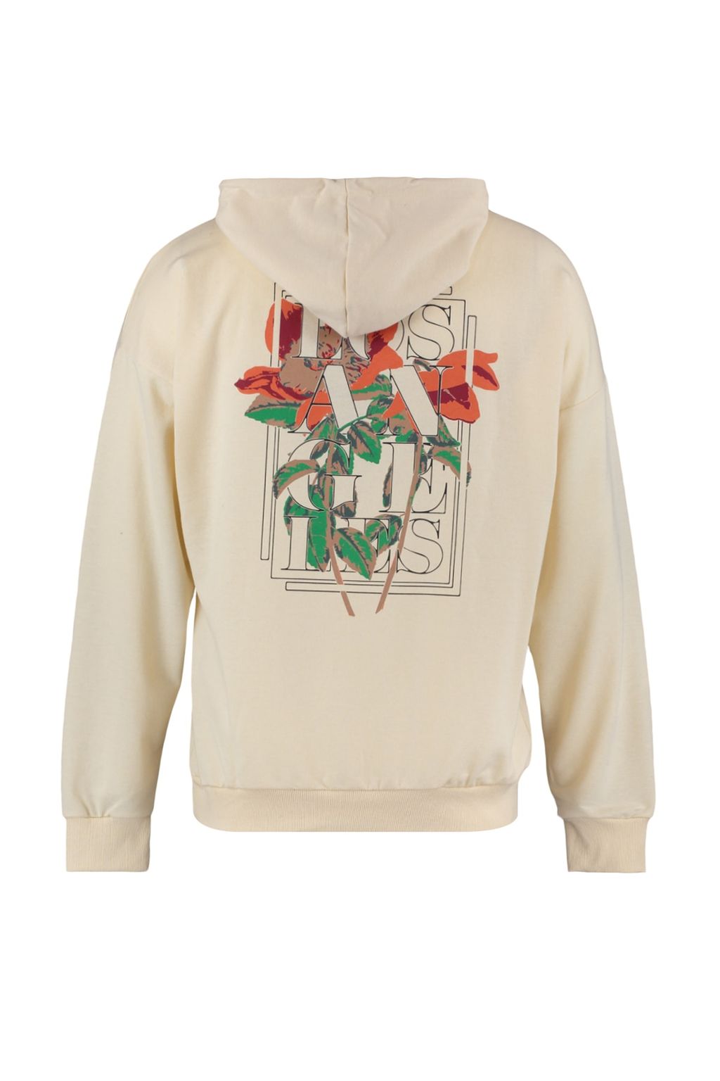 Tas Oversize/Genis Kesim Kapusonlu Cicek Bask?l? Sardonsuz Sweatshirt TMNAW22SW0155 - Trendyolmilla фото 7
