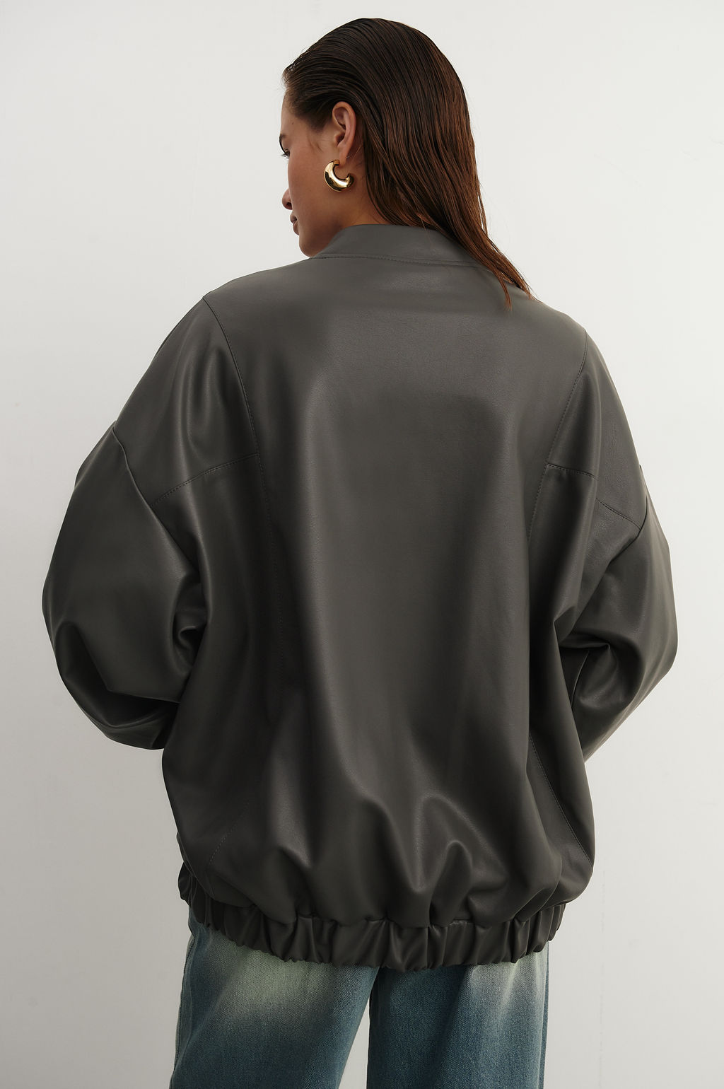 Куртка из эко-кожи с рельефами - Mollis фото 4