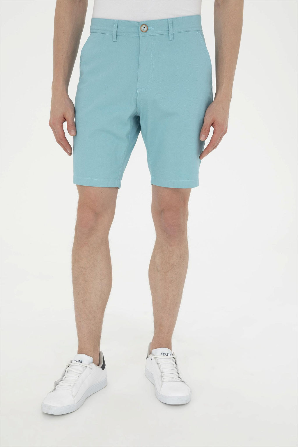 Мужские мятные тканые шорты Неожиданная скидка в корзине - U.s. polo assn фото 2