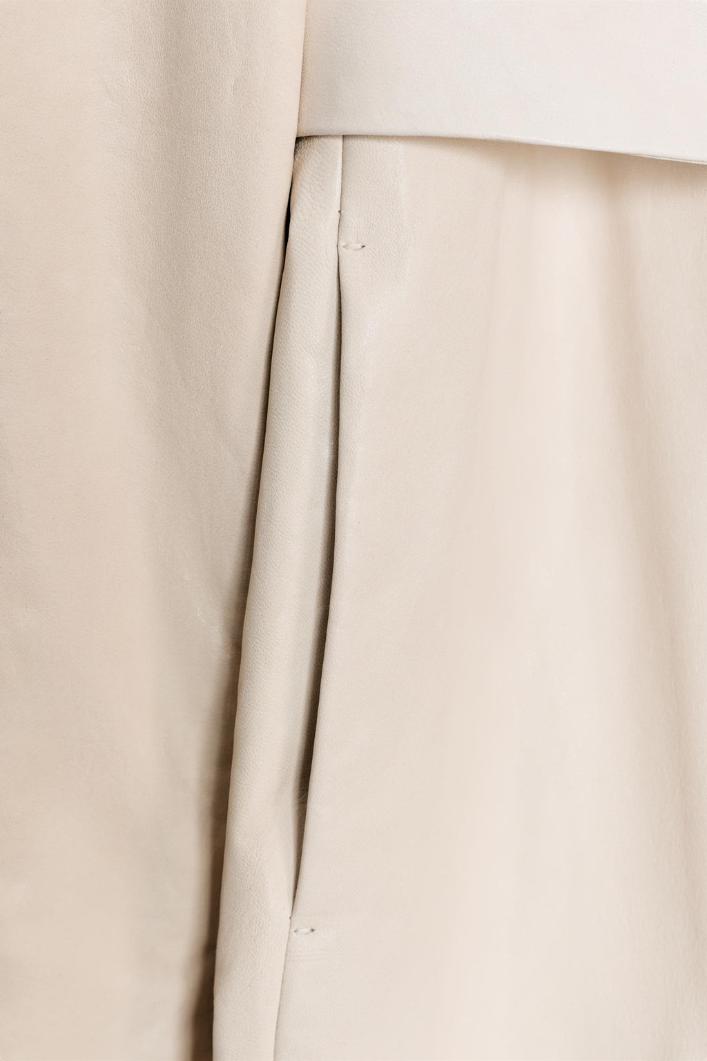 QUILTED LEATHER COAT ZW COLLECTION LIMITED EDITION - Zara фото 22