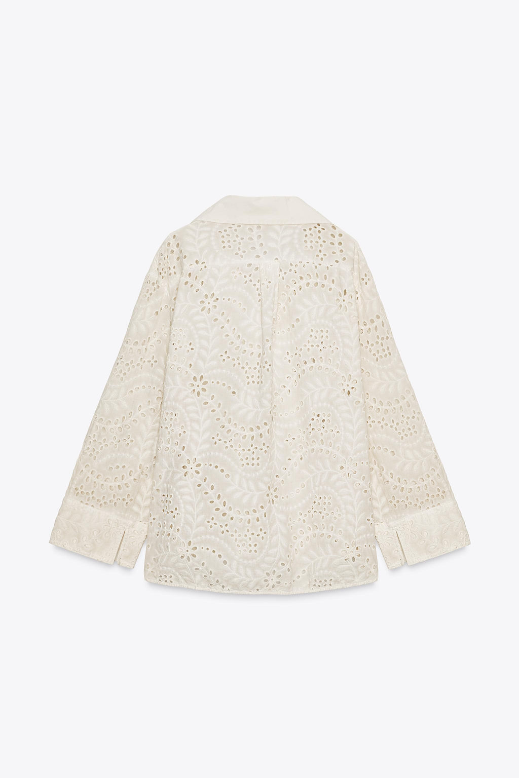 ZW COLLECTION SHIRT WITH CUTWORK EMBROIDERY