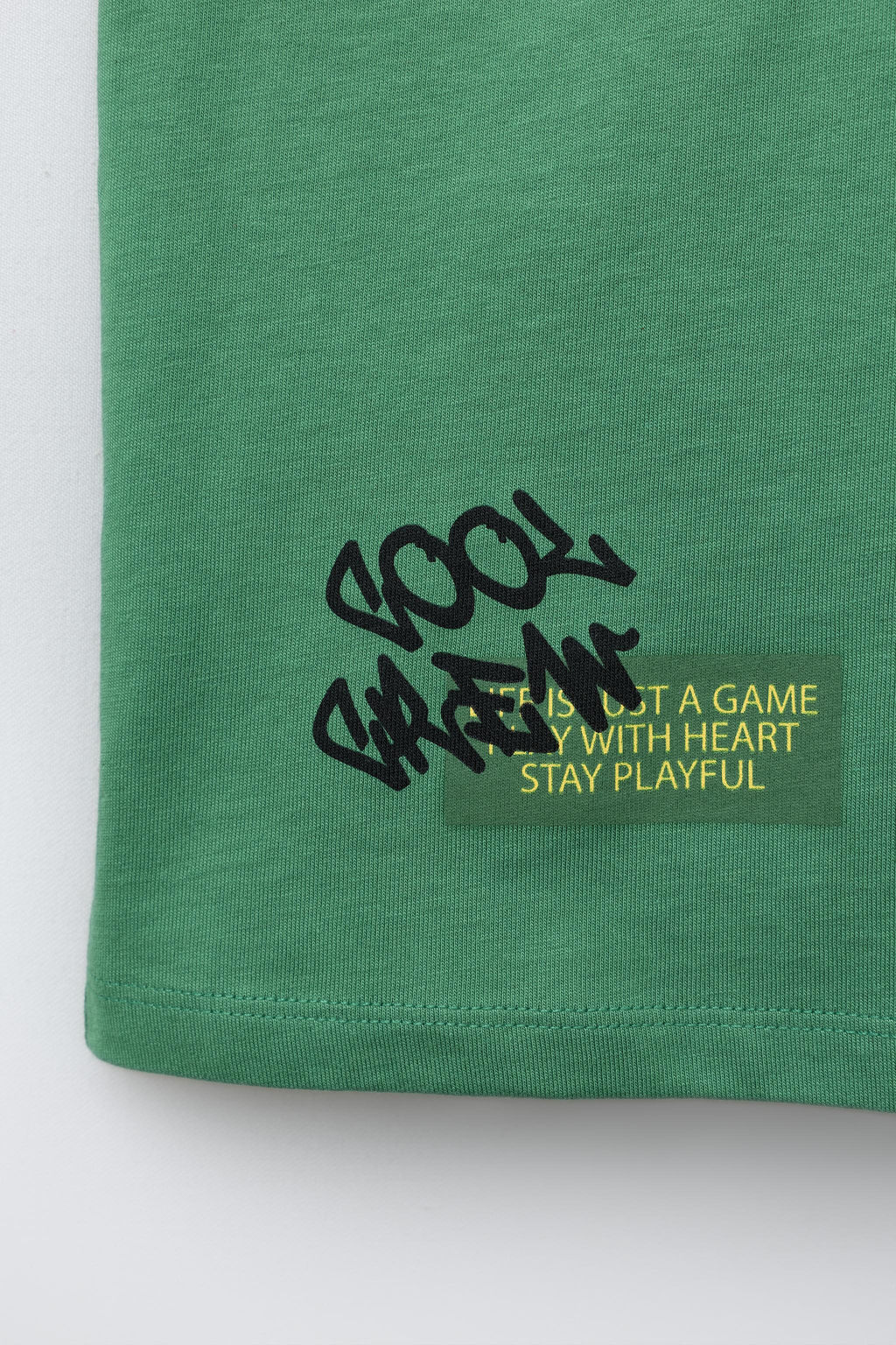 CAMISETA ESTAMPADA GRAFFITI / Verde - Zara фото 4