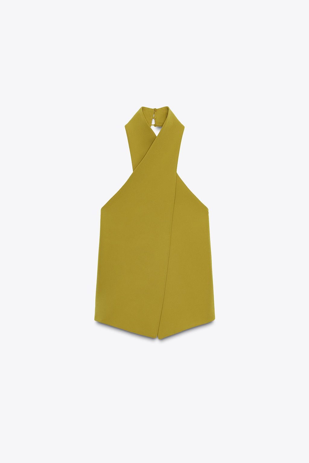 CREPE CROSSOVER TOP