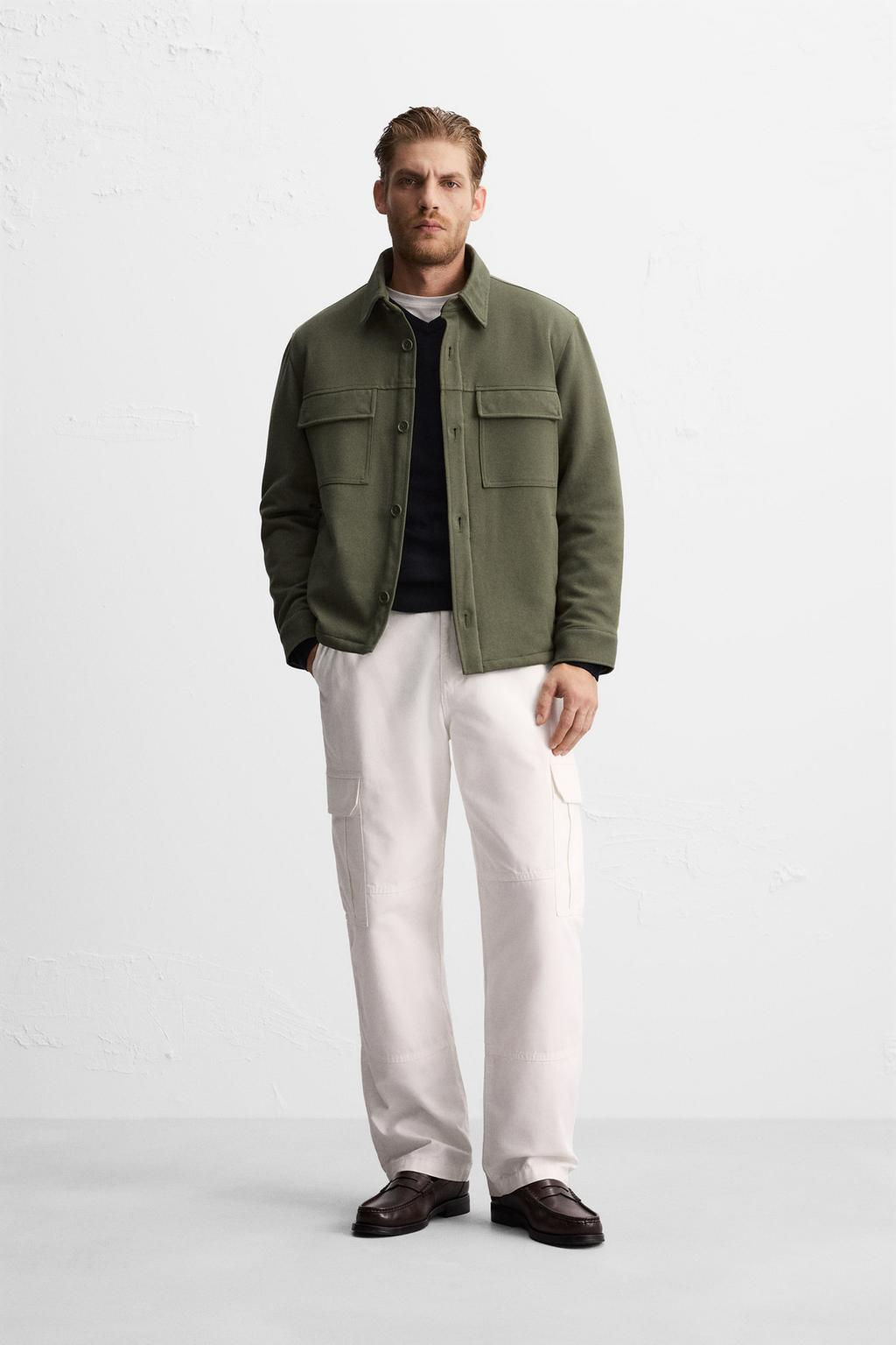 COMFORT PADDED OVERSHIRT - Zara фото 10