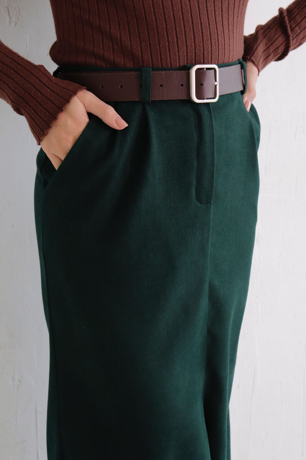 Юбка миди-макси с разрезом спереди - Martichelli фото 46