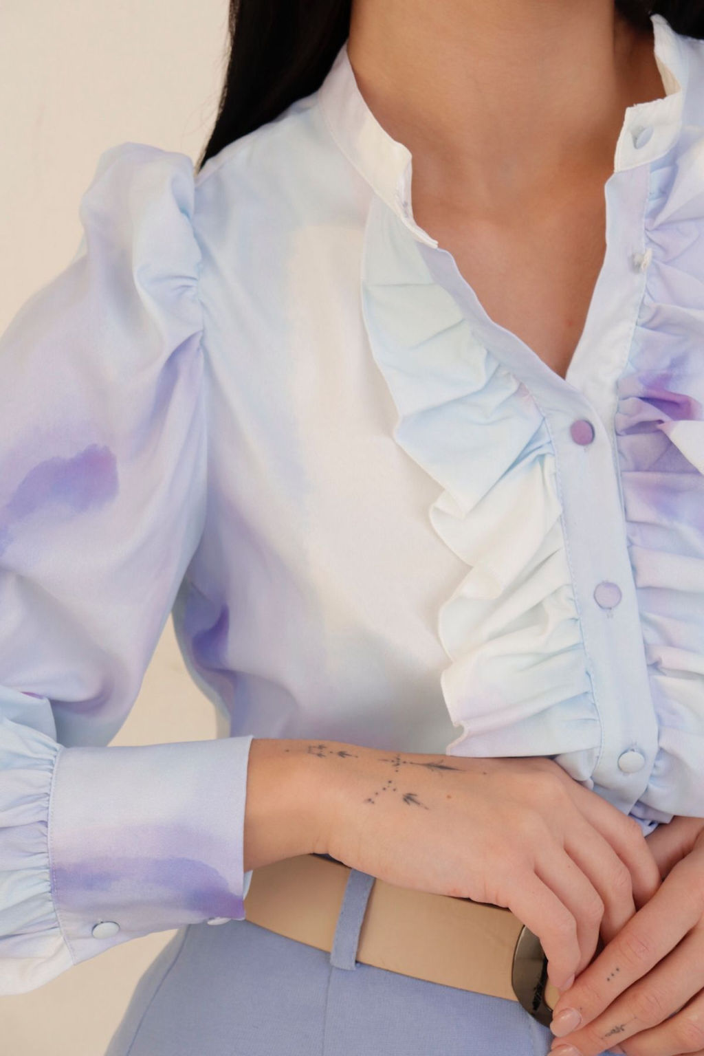 11021 Блуза с оборками - Martichelli фото 11