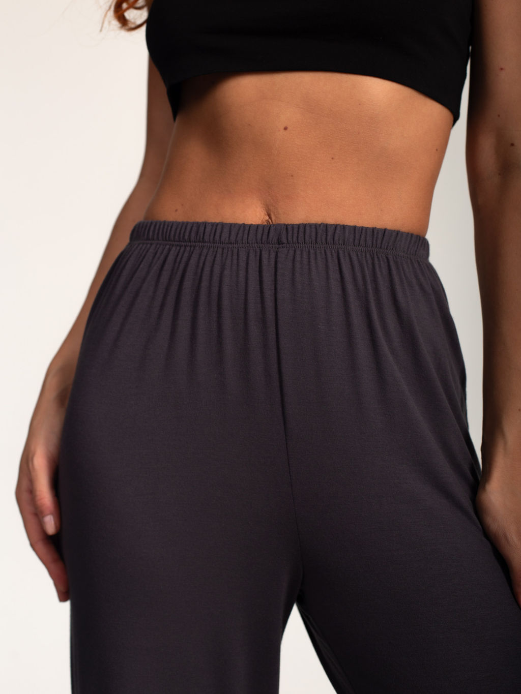 Брюки женские модал "АФИНА" ГРАФИТ