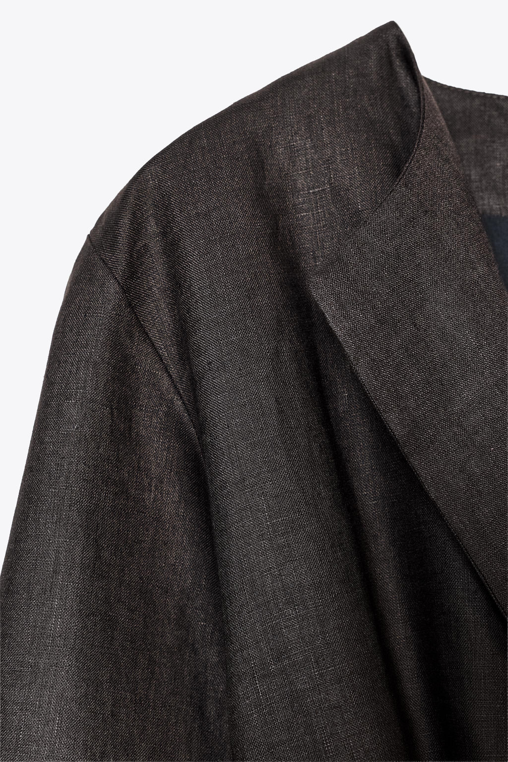 ZW COLLECTION LINEN BELTED KIMONO - Zara фото 11