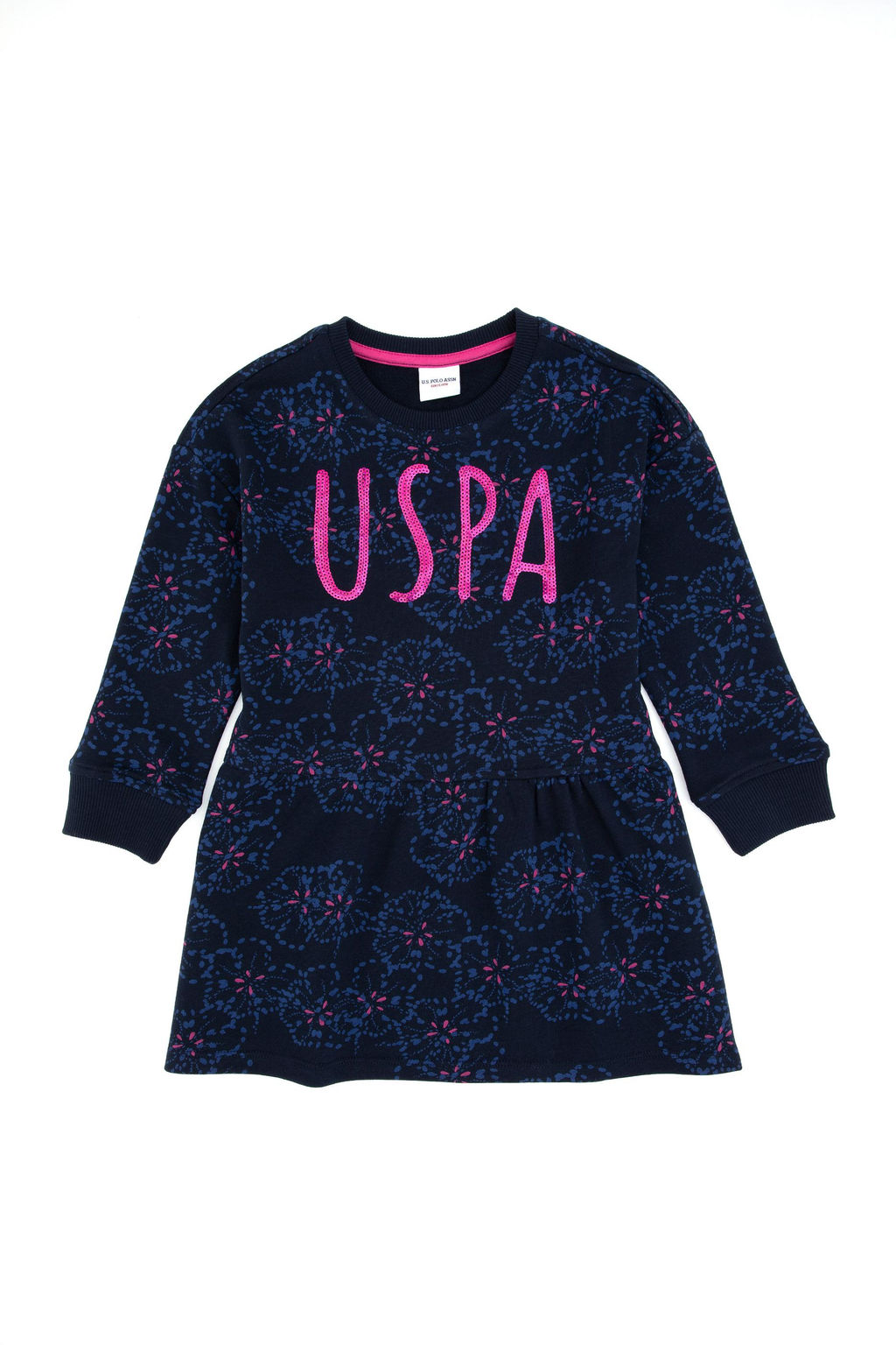 K_z _ocuk Lacivert _rme Elbise