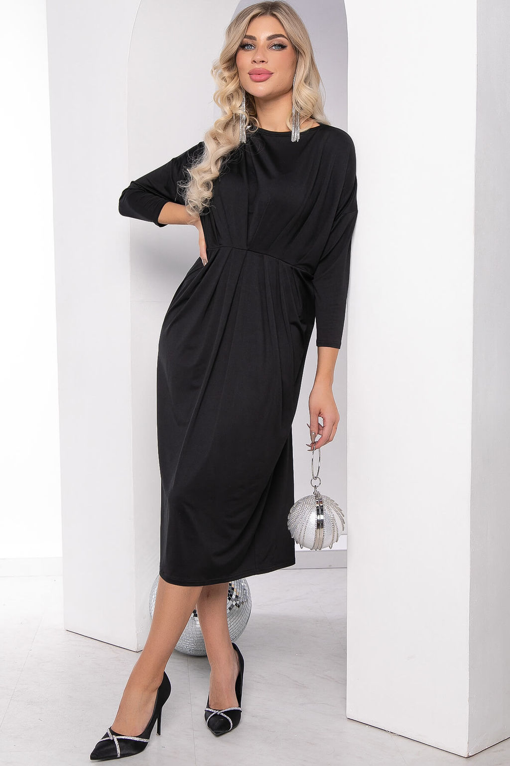 Платье Персефона (блэк) П7890 - Lt collection фото 7