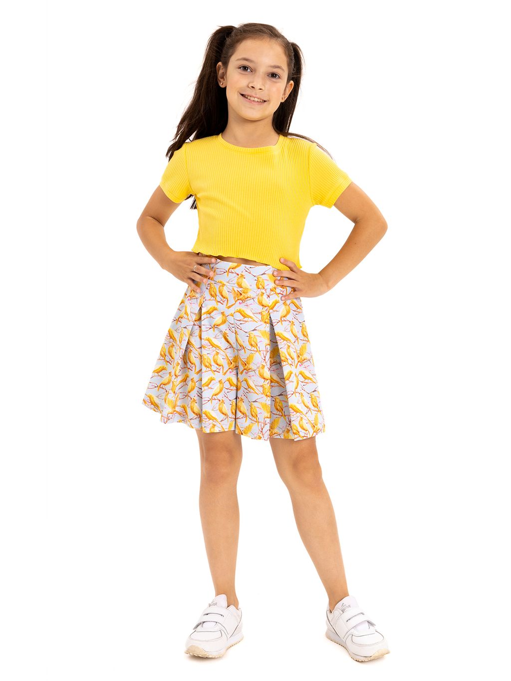 Джемпер в рубчик д/дев. О55997 - Карамелли фото 12