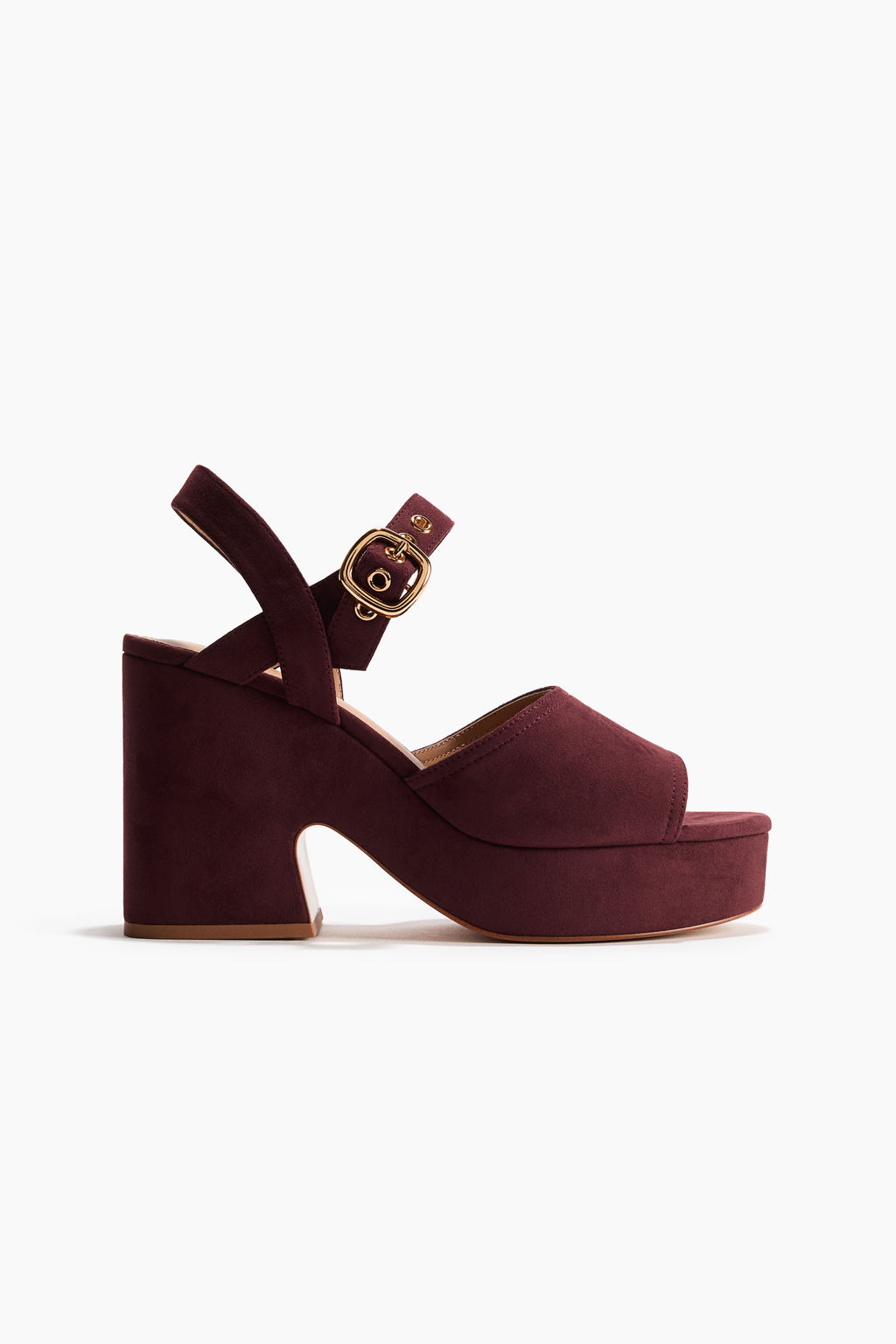 Sandalias de plataforma con tac?n de bloque - H&m фото 3