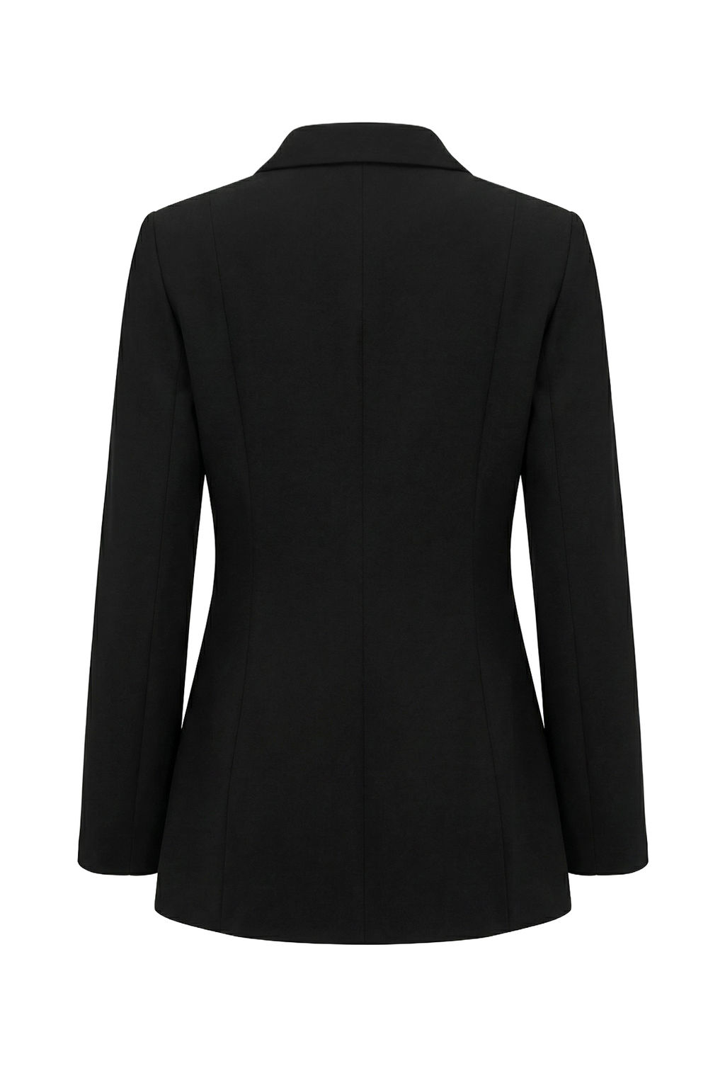 Siyah Sal Yaka Kapama Detayl? Fitted/Vucuda Oturan Astarl? Vatkal? Blazer Ceket TWOSS26BC00007 - Trendyolmilla фото 6