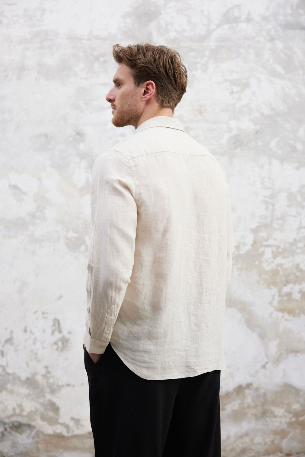 TRENDYOL MAN Tas Limited Edition %100 Keten Regular Fit Gomlek TMNSS25GO00057 - Trendyolmilla фото 10