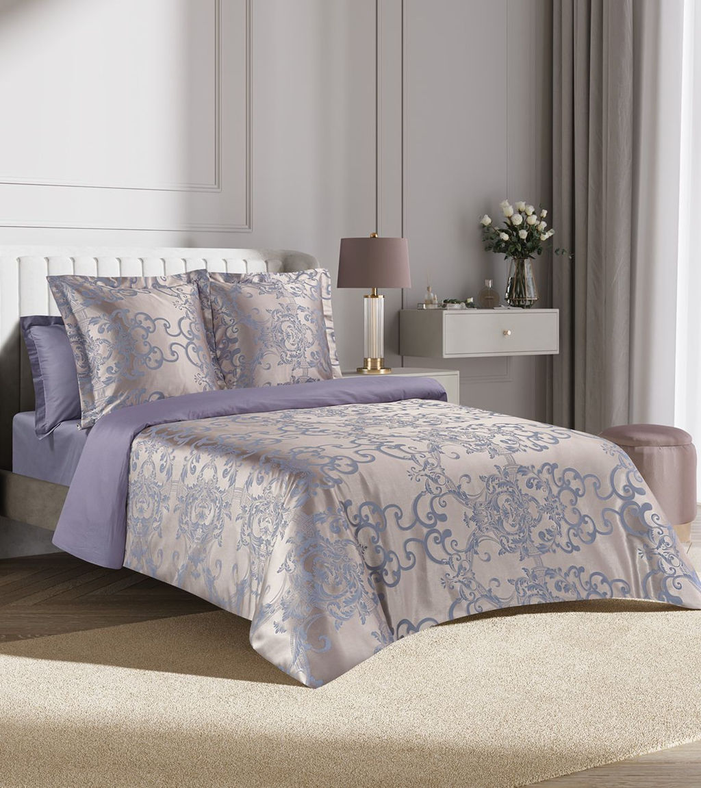 Постельное белье Севилья Евро + 4 наволочки - Ecotex фото 2