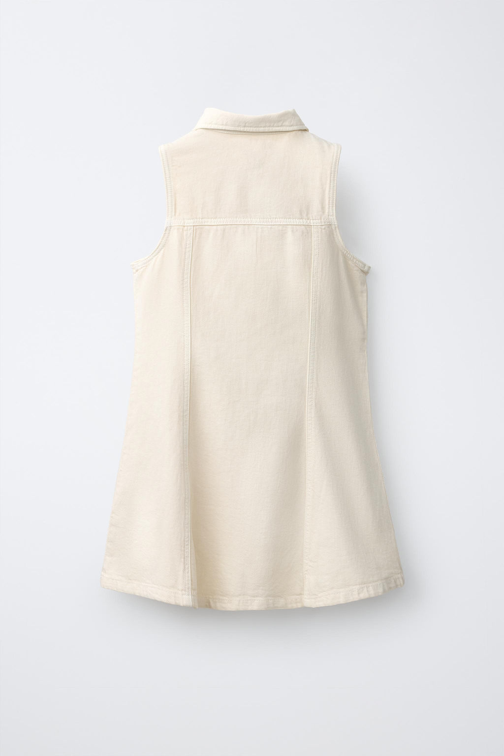 VESTIDO DENIM BOTONES / Crudo - Zara фото 2