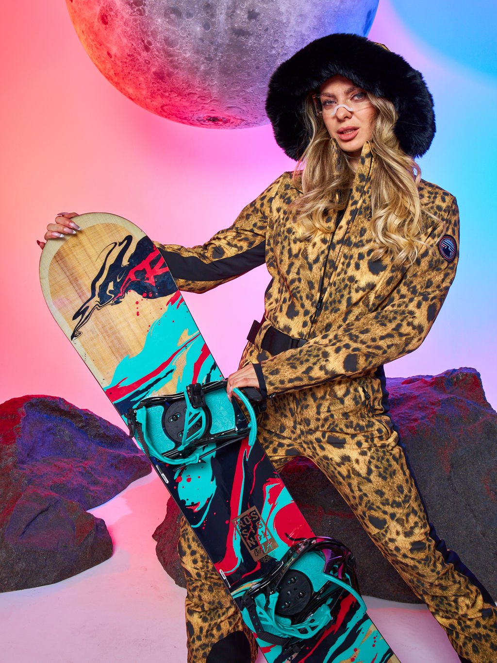 Женский мембранный зимний горнолыжный комбинезон Alpha Endless Chik Diva 2 223/2313-1_017 Разноцветный  фото 16