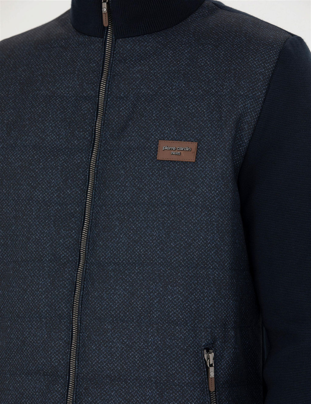 Lacivert Slim Fit Fermuarl_ Triko H_rka - Pierre cardin фото 7