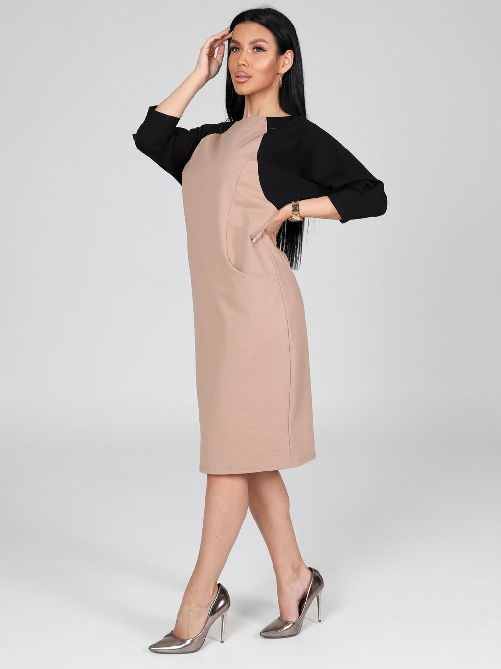 IV-CAPRIZ Воксель - платье из футера с лайкрой  фото 16