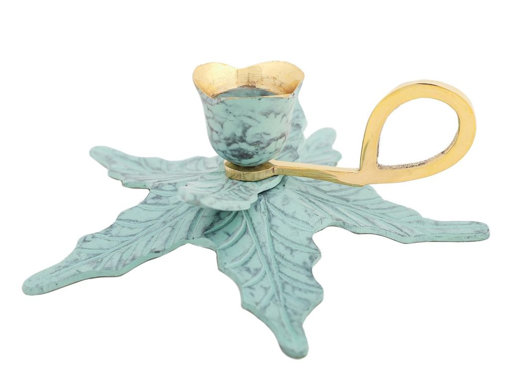 Подсвечник Цветок на одну свечу № Коп4250/2