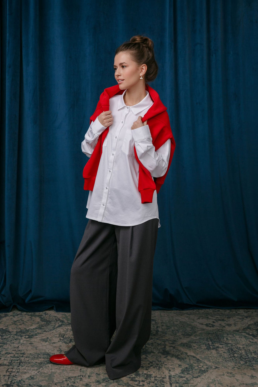 Брюки-палаццо Gray - Captain's mate фото 9