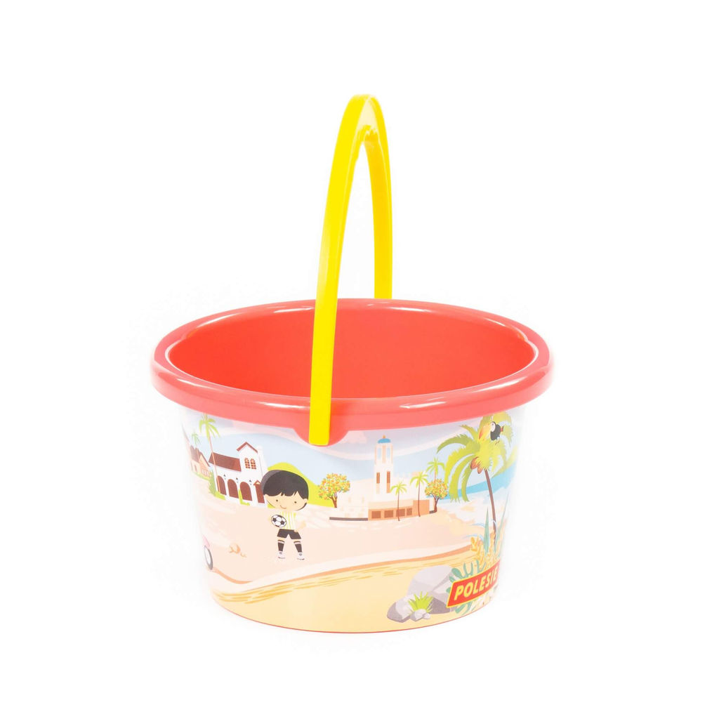 Ведро среднее с наклейкой - Полесье фото 2