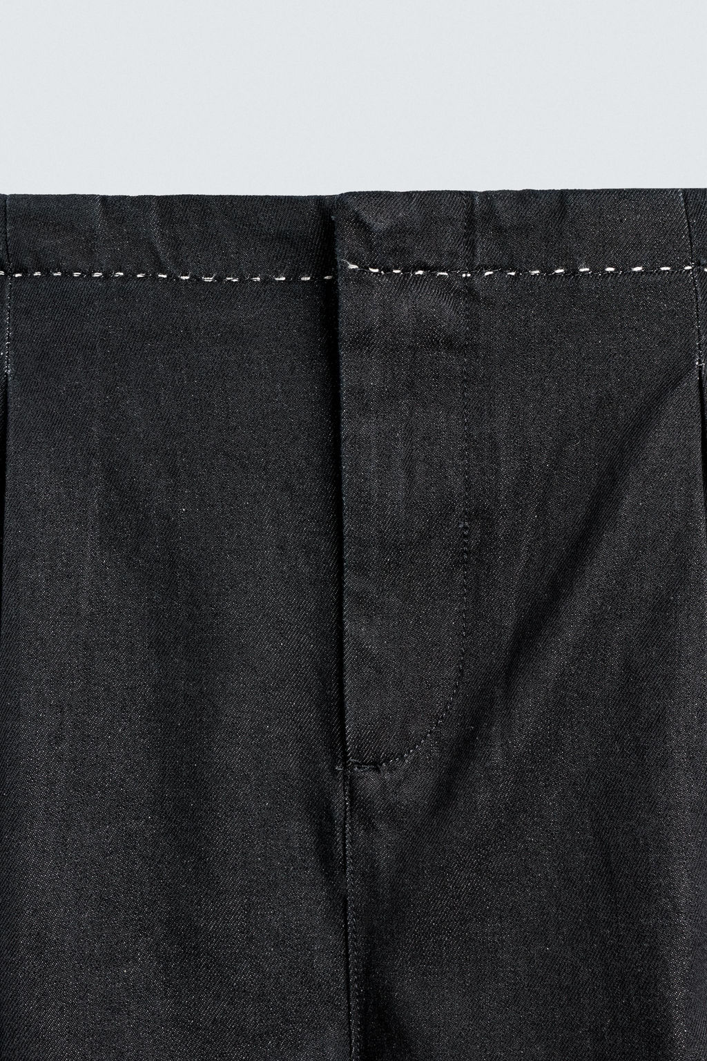 PANTAL?N CHINO DENIM PESPUNTES CONTRASTE / ?ndigo - Zara фото 10