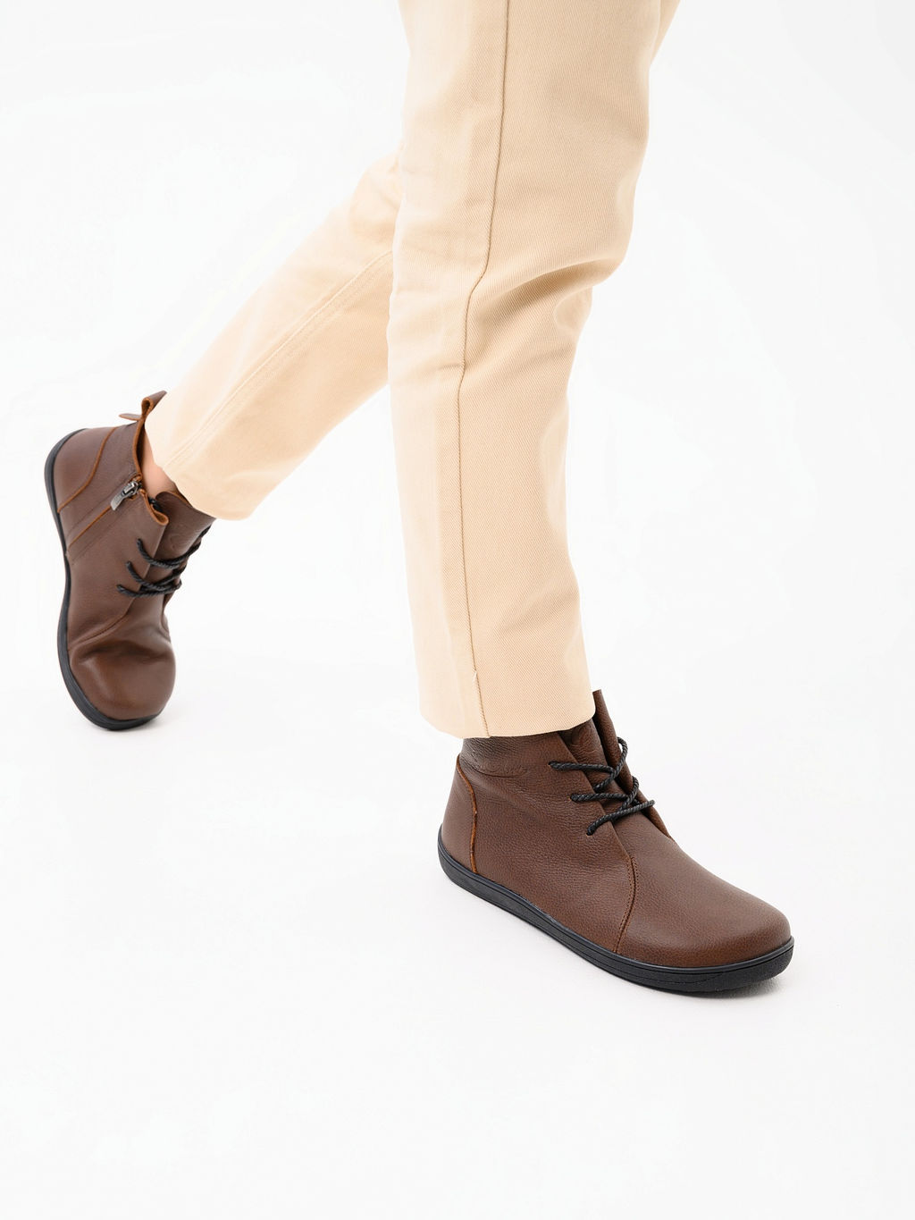 Ботинки женские демисезонные 352.NATAbl.Светло-коричневая оттима/Шерсть