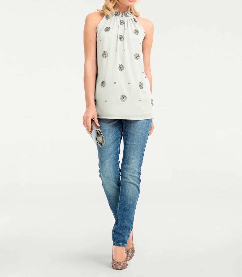 Топ, белый - Ashley brooke фото 3