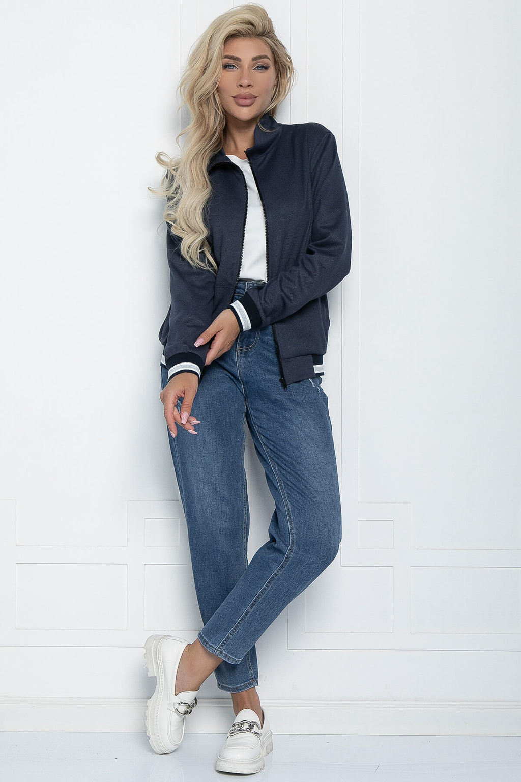 Бомбер Спорт (темно-синий) Б11012 - Lt collection фото 4