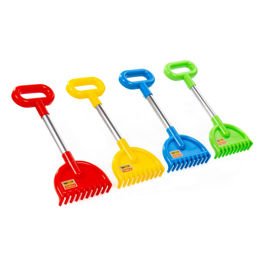 Грабли №20 (алюминиевый черенок с ручкой, длина - 34 см) - Полесье фото 2