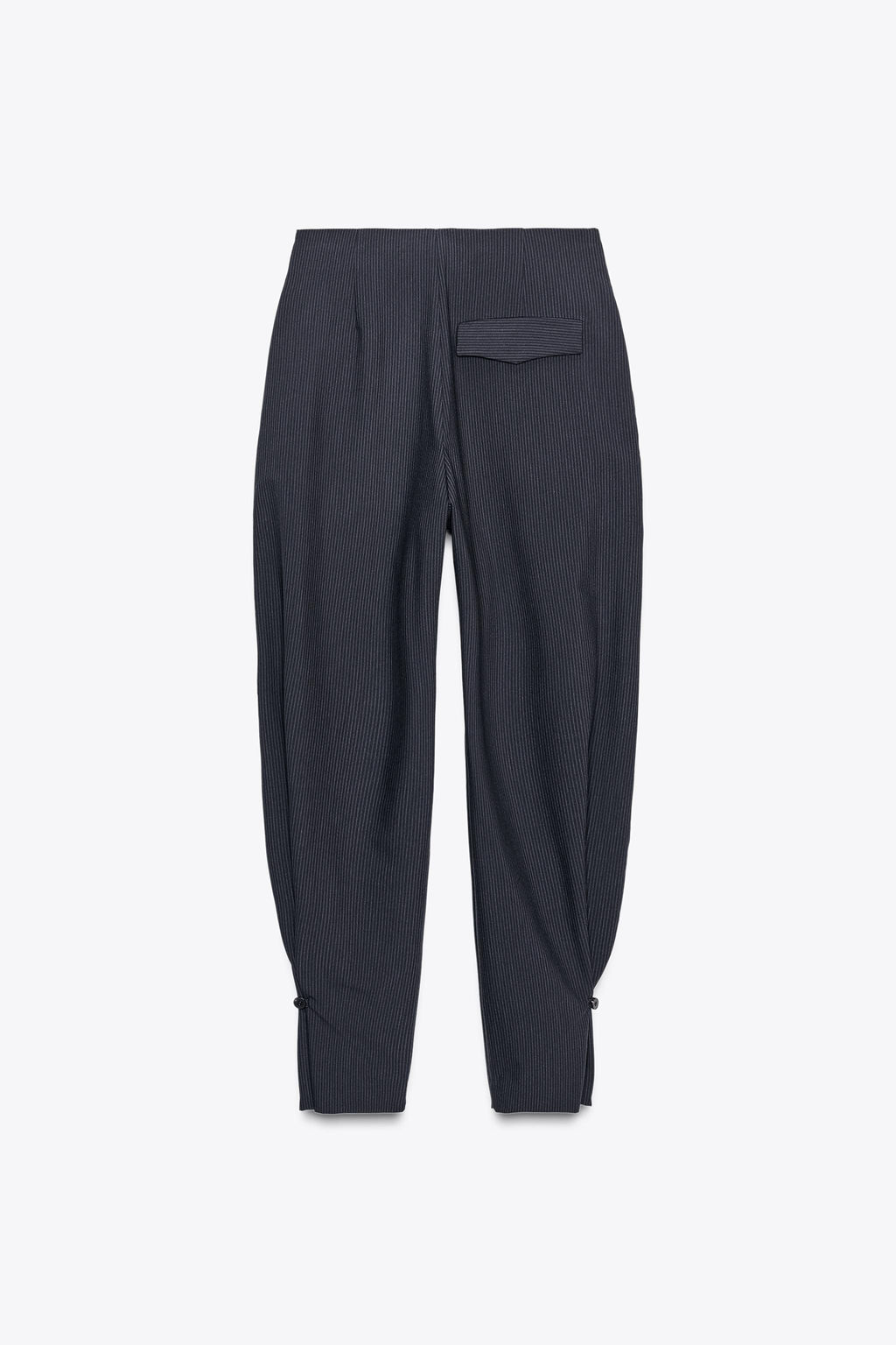 ZW COLLECTION PINSTRIPE BALLOON TROUSERS - Zara фото 9