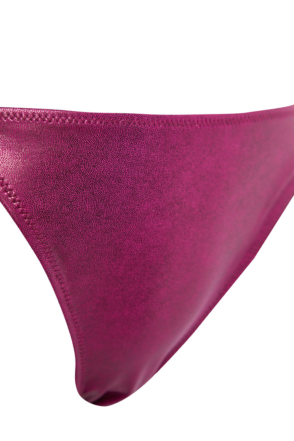 TRENDYOLMILLA Mor Baglamal? Parlak Lak Bask?l? Brazilian Bikini Alt? TBESS24BA00122  фото 7